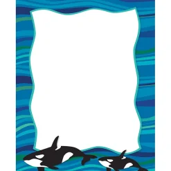 File Folders|Barker Creek Sea & Sky Whales On-Trend Organizer Set, 92/Set (4101)