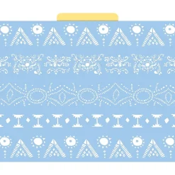 File Folders|Barker Creek Thoughtfulness File Folders, 3-Tab, Letter Size, Assorted, 12/Pack (BC1307)