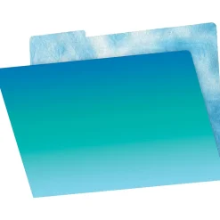File Folders|Barker Creek Tie-Dye & Ombré File Folder, 1/3-Cut Tab, Letter Size, Assorted, 24/Set (4402)