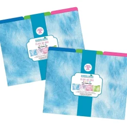 File Folders|Barker Creek Tie-Dye & Ombré File Folder, 1/3-Cut Tab, Letter Size, Assorted, 24/Set (4402)