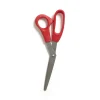Scissors|BASELINE™ 8" Stainless Steel Scissors, Blunt Tip, Red (55829)