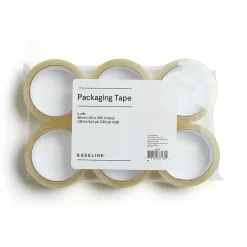 BASELINE™ Baseline Packaging Tape, 48 MM x 50 M, Clear, 6/PK