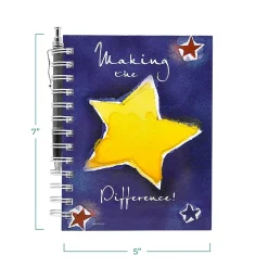 Journals|Baudville ® Hardcover Journal W/ Pen, Making the Difference