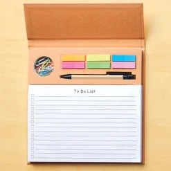 Notepads|Baudville Make a Difference Memo Pad, 8.75" x 6", Narrow Ruled, 100 Sheets/Pad, 2 Pads/Pack (1393297P231)