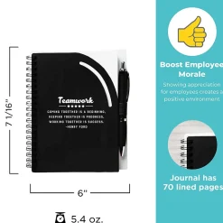 Journals|Baudville Motivational Jotter & Pen Gift Set, 3/Pack (1393663P331)