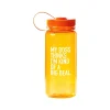 Baudville "My Boss Thinks I'm Kind Of A Big Deal" Plastic Water Bottle, 21 oz., Orange (91579)