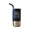 Tahoe Drives Us Travel Tumbler, Navy/Stainless Steel, 16 oz. (93146)<Baudville Sale