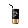 Tahoe Tumbler, Black/Gold, 16 oz. (93143)<Baudville Outlet