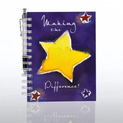 ® Tote Bag With Journal And Pen, Making the Difference<Baudville Sale