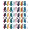 Clips & Fasteners|Baumgarten's Standard Paper Clips, Assorted Colors, 100 Clips/Pack, 10 Packs/Bundle (BAUMES5000-10)