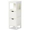 Storage Cabinets*Baxton Studio Reuben 35.04" High 1-Shelf Storage Cabinet, White (163-10299-HiT)