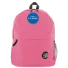 Bazic Classic Laptop Backpack, Large, Fuchsia (BAZ1056)