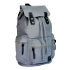 Bazic Guidi Canvas Laptop Backpack, Large, Gray (1117)