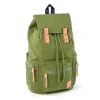 Bazic Guidi Canvas Laptop Backpack, Large, Green (1118)