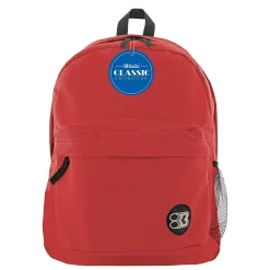Products® Classic Backpack 17" Red, Pack of 2 (BAZ1052-2)<Bazic Clearance