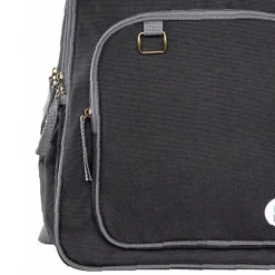 Bazic Raleigh Laptop Backpack, Large, Black (1112)