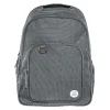 Bazic Raleigh Laptop Backpack, Large, Gray (1114)