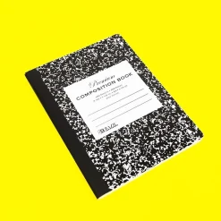 Composition Notebooks|Bazic 1-Subject Composition Notebooks, Wide Ruled, 100 Sheets, Multicolor, 6/Bundle (BAZ5090-6)