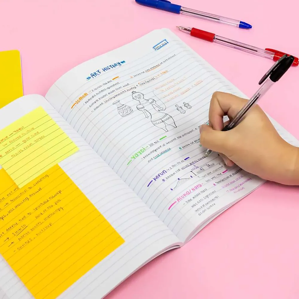 Composition Notebooks|Bazic 1-Subject Composition Notebooks, College Ruled, 100 Sheets, Multicolor, 6/Bundle (BAZ5091-6)