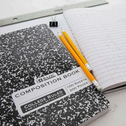 Notebooks|Bazic 1-Subject Composition Notebooks, College Ruled, 100 Sheets, Multicolor, 12/Bundle (BAZ5050-12)