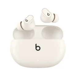 Studio Buds + True Wireless Active Noise Canceling Earbuds, Bluetooth, Ivory (MQLJ3LL/A)<Beats Discount