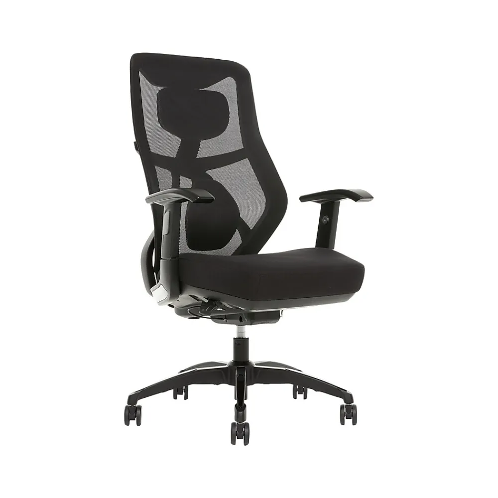 Ergonomic Chairs*Beautyrest Duo-EX Ergonomic Mesh Swivel Task Chair, /Gray (60051GRY) Black