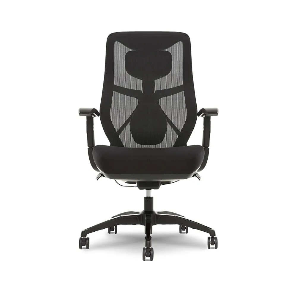 Ergonomic Chairs*Beautyrest Duo-EX Ergonomic Mesh Swivel Task Chair, /Gray (60051GRY) Black