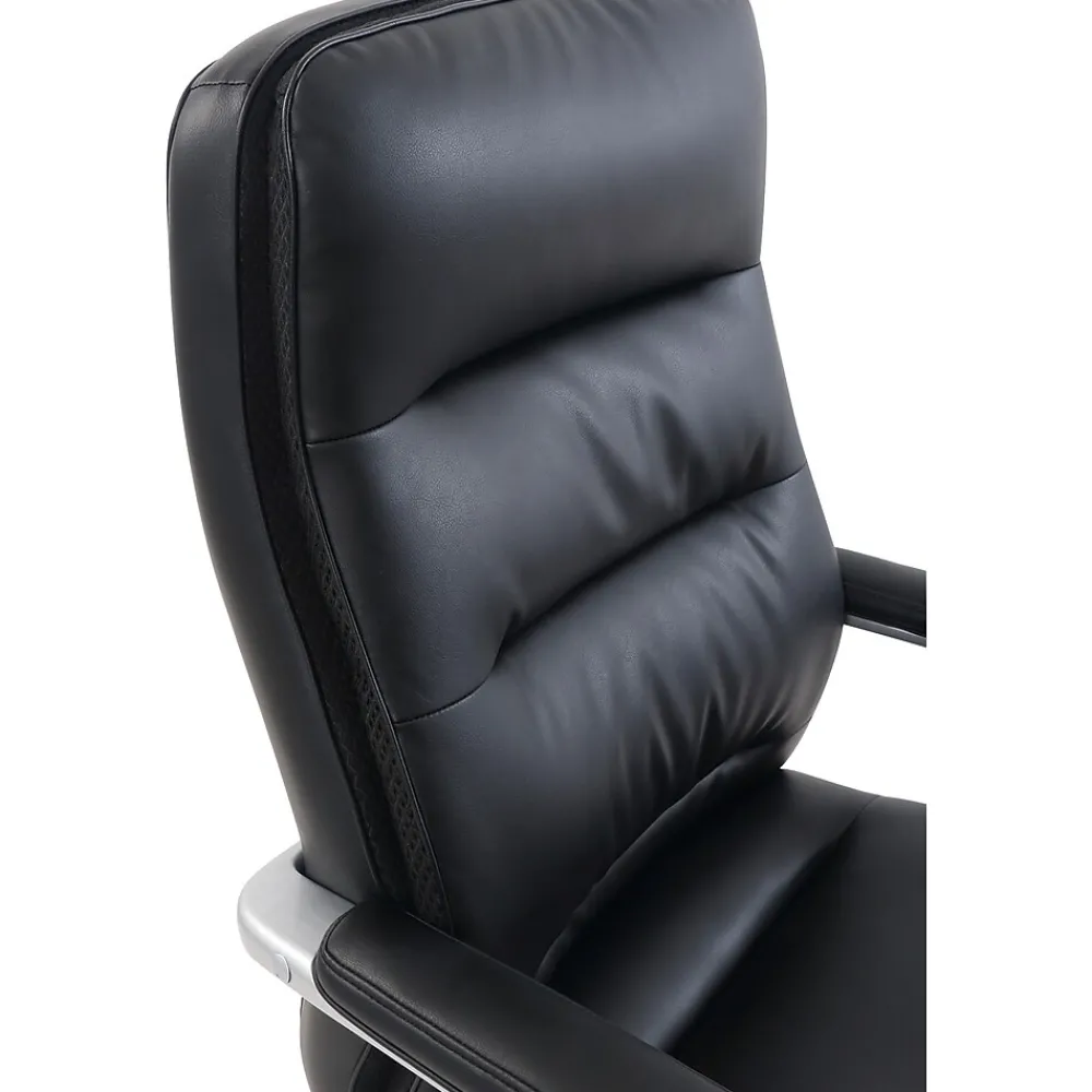 Ergonomic Chairs*Beautyrest Platinum Sofil Bonded Leather Executive Chair, (49404B) Black
