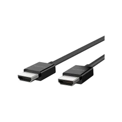 Belkin 6.6' Ultra High Speed HDMI Cable, HDMI Male/HDMI Male, Black (AV10175BT2M-BLK)