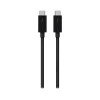 Belkin 2.6' USB Thunderbolt 3 USB-C to USB-C Cable, Black (F2CD084BT0.8MBK)