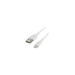 Belkin BOOST CHARGE 0.5' Lightning to USB A Cable, White (CAA001BT0MWH)