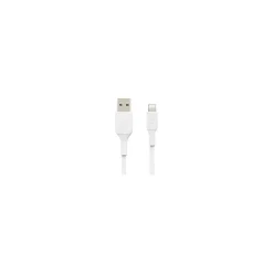 Belkin BOOST CHARGE 0.5' Lightning to USB A Cable, White (CAA001BT0MWH)