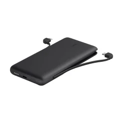 BOOST CHARGE Plus Lightning/USB Type-C Power Bank for Most Smartphones, 10000mAh, Black (BPB006BTBLK)<Belkin Sale