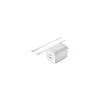 BOOST CHARGE PRO USB Wall Charger for Tablet/Cellular Phone/Notebook, White (WCH013DQ2MWH-B6)<Belkin