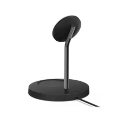 BOOST CHARGE PRO Wireless Charger with MagSafe for iPhone 12, Black (WIZ010TTBK)<Belkin Discount