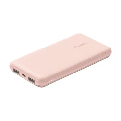 BOOST CHARGE USB Power Bank, 10000mAh, Rose Gold (BPB011BTRG)<Belkin