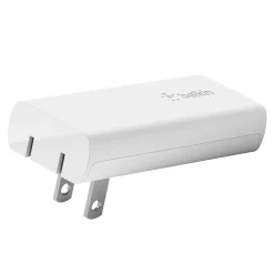 BOOST CHARGE USB Type-A/C Wall Charger for Most Smartphones, White (WCB007dq1MWH-B5)<Belkin Best