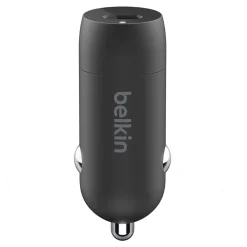 BOOST CHARGE USB-C to Lightning Cable Car Charger for Multiple Brands, Black (F7U099bt04-BLK)<Belkin