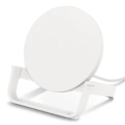 BOOST CHARGE Wireless Charging Stand, 10W, White<Belkin Discount