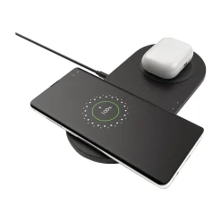 BoostCharge Dual Wireless Charging Pads, Black (WIZ002TTBK)<Belkin Outlet