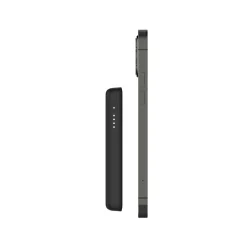 BOOST↑CHARGE Magnetic Wireless Power Bank for iPhone 12/13, 2500mAh, Black (BPD002btBK)<Belkin Outlet
