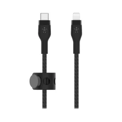 BOOST↑CHARGE PRO Flex Lightning to USB for iPhone/iPad, Black (CAA011bt2MBK)<Belkin Clearance