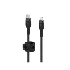 BOOST↑CHARGE PRO Flex Lightning to USB for iPhone/iPad, Black (CAA011bt2MBK)<Belkin Clearance