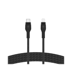 BOOST↑CHARGE PRO Flex Lightning to USB for iPhone/iPad, Black (CAA011bt2MBK)<Belkin Clearance