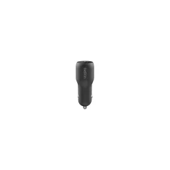 BoostCharge USB Car Charger for Portable, Black (CCB004btBK)<Belkin New