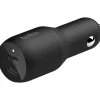 BoostCharge USB-C Car Charger, Black (CCB002BTBK)<Belkin