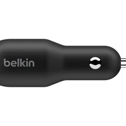 BoostCharge USB-C Car Charger, Black (CCB002BTBK)<Belkin