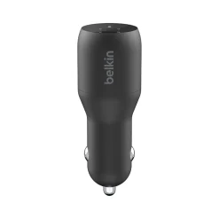 BoostCharge USB-C Car Charger, Black (CCB002BTBK)<Belkin