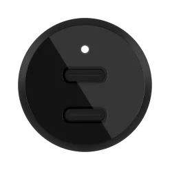 BoostCharge USB-C Car Charger, Black (CCB002BTBK)<Belkin