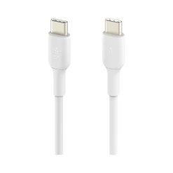 BoostCharge USB-C to USB-C Charging Cable, 3.3 ft., White, 2/Pack (CAB003bt1MWH2PK)<Belkin Clearance